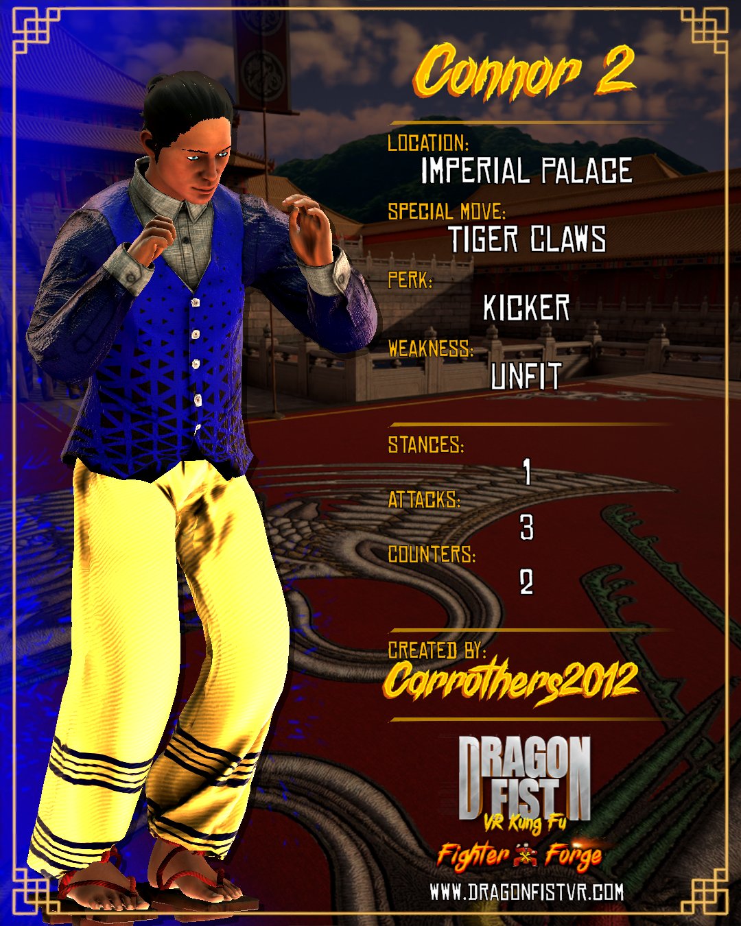 Connor 2 - Created By: Carrothers2012